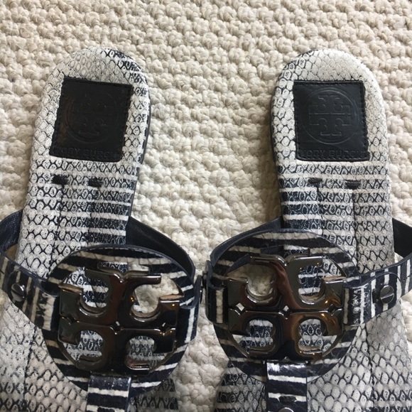 Tory Burch Miller Sandals authentic - Picture 2 of 4